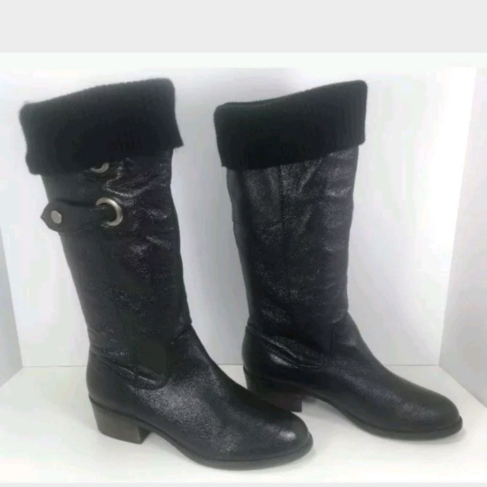 Steve Madden sz 8.5 P Source Cuffed Riding Boots